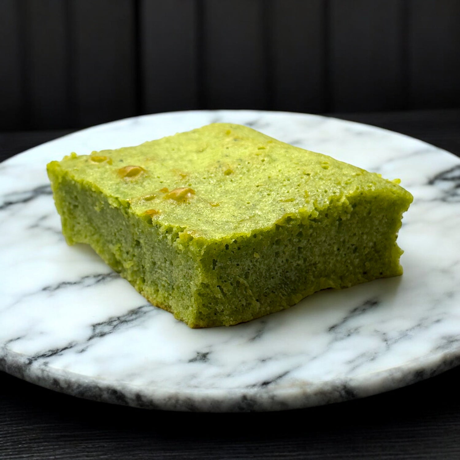 Brownie au Matcha et Chocolat Blanc